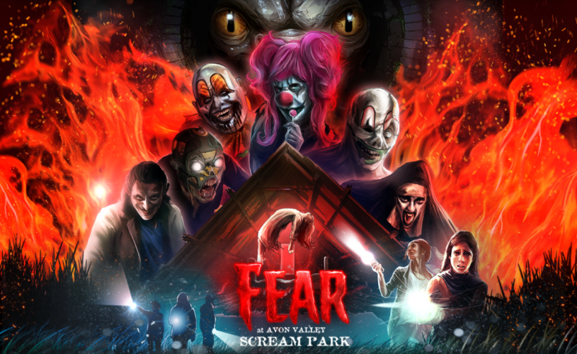 FEAR at Avon Valley Scream Park poster